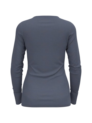 Odlo BL TOP crew neck l/s MERINO 20 in Grau068