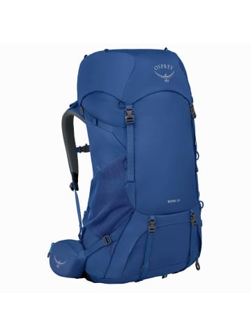 Osprey Rook 65 - Trekkingrucksack 75 cm (histosol brown/rhino grey) in astology blue/blue flame