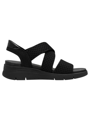 Tamaris WIDE FIT Sandalette in BLACK UNI