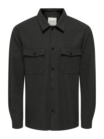 Only&Sons Jacke 'MARK' in dunkelgrau-meliert