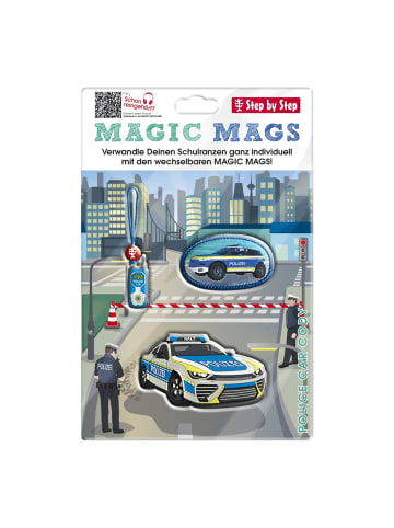 Step by Step Ranzen-Zubehör-Set MAGIC MAGS in Police Car Cody