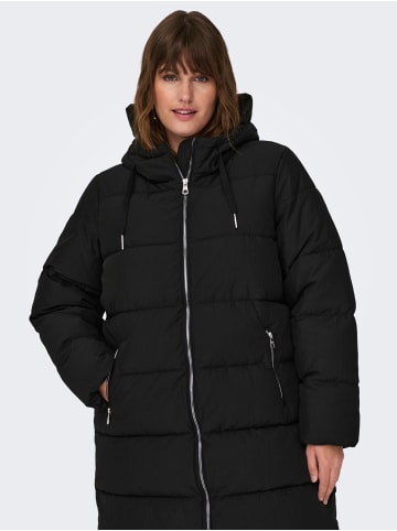 ONLY Carmakoma Plus Size Stepp Mantel Parka CARNEWDOLLY in Schwarz-2