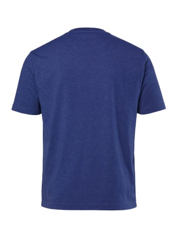 Men Plus Kurzarm T-Shirt in nachtblau