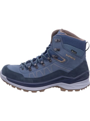 LOWA Wanderstiefel TORO PRO GTX MID in stahlblau/sand