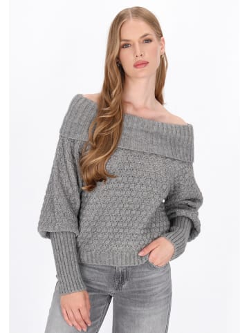 DreiMaster Women Sweater in grey melange