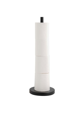 Douceur d’Intérieur Toilettenpapierhalter, RILANO in Schwarz, 43 cm