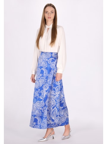 DreiMaster Damen Rock in Weiss Flieder