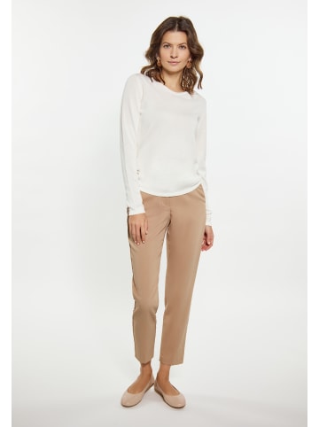 Usha Damen Pullover in Wollweiss