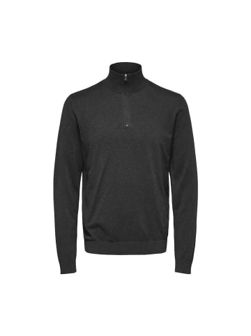 Selected Pullover in Antracit-Melange