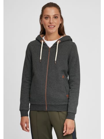 Oxmo Kapuzensweatjacke OXVicky in Grau