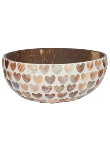 Butlers Kokosnussschale COCONUT Herzen in Braun