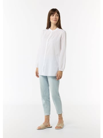 comma Bluse in 0100_weiß