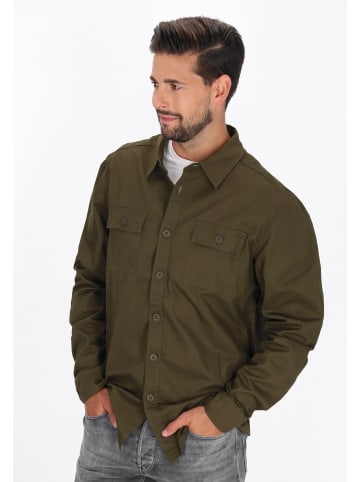 DreiMaster Vintage Men Shirt in dark green