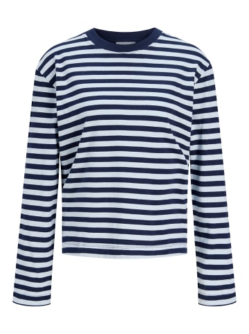 JJXX Langarm-T-Shirt in Naval Academy