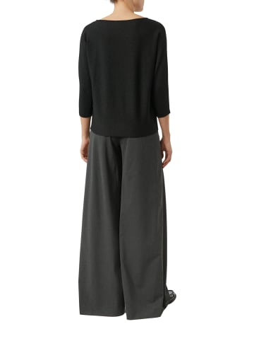 comma Strickpullover in schwarz - 0002