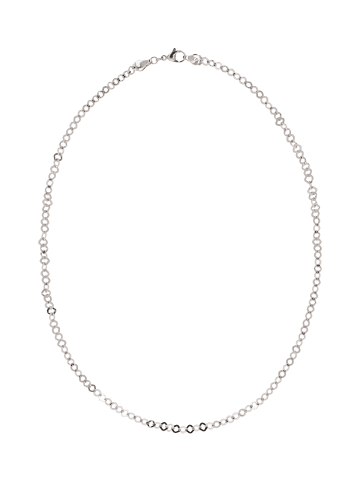 faina Women Chain Necklace in Silver