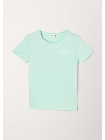 s.Oliver T-Shirt in 6082_ozeangrün