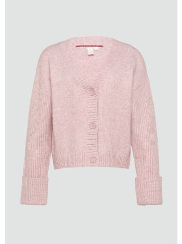 QS Strickjacke in 40W0_perlmuttrosa