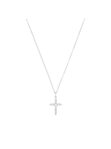 Amor Halsketten Silber 925, rhodiniert in Silber