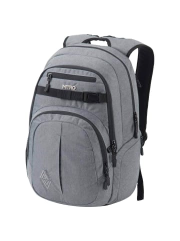 Nitro Chase - Laptoprucksack 17" 51 cm in black noise