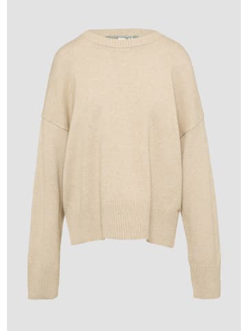 QS Strickpullover in 80W0_helles beige