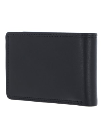Golden Head Polo Geldbörse RFID Schutz Leder 10 cm schwarz