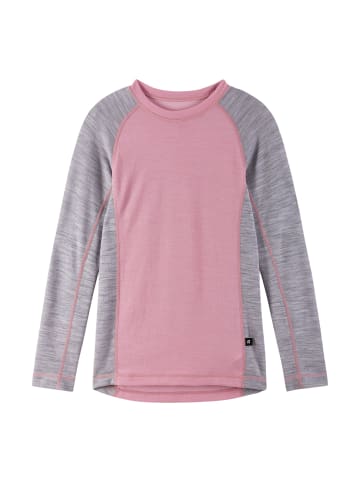 Reima Wolle-Basisschicht-Set Taitoa Grey Pink