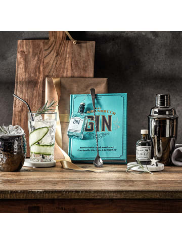 Butlers Baumhänger HANG ON Gin Flasche in Blau