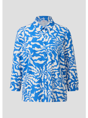 s.Oliver T-Shirt in 55A1_royalblau