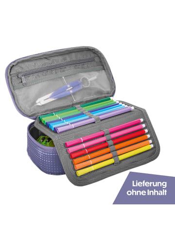 Coocazoo Schlampermäppchen, Reißverschluss in Lavender Sky