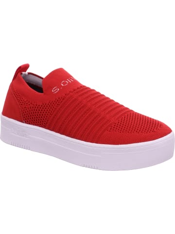 s.Oliver Slipper in rot