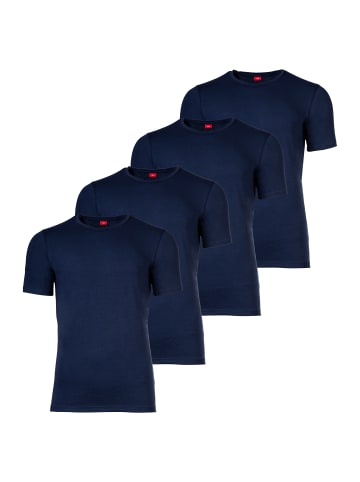 s.Oliver T-Shirt 4er Pack in Marine