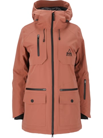 SOS Skijacke Aspen in 4248 Cedar Wood