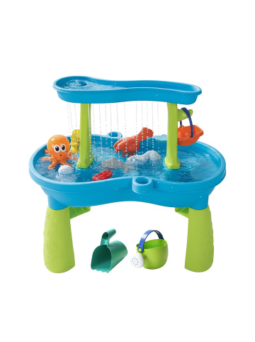 relaxdays Wasserspieltisch "2 Etagen" in Bunt