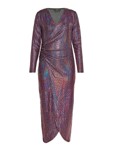 faina Damen Kleid in Pink Mehrfarbig