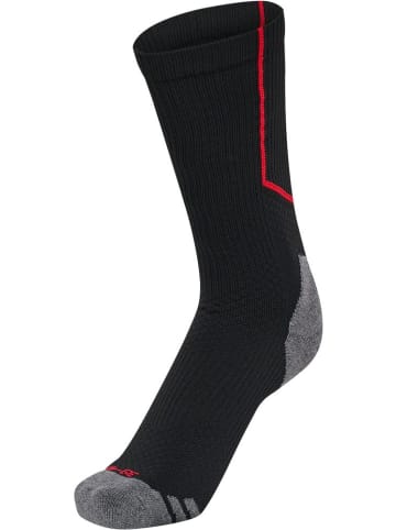Hummel Sportsocken "Pro Training Socks Low" in Schwarz