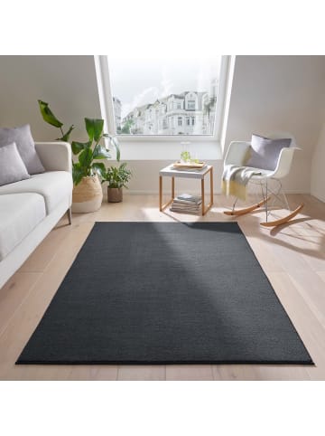 Tara Carpet Kurzflorteppich Kitten in Anthrazit