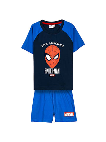 Cerda Schlafanzug kurz Spider-Man in Blau