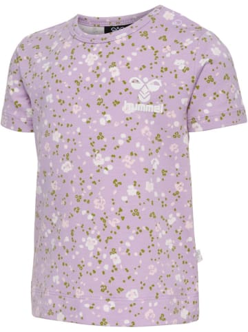 Hummel Kinder Sportshirt in Lila