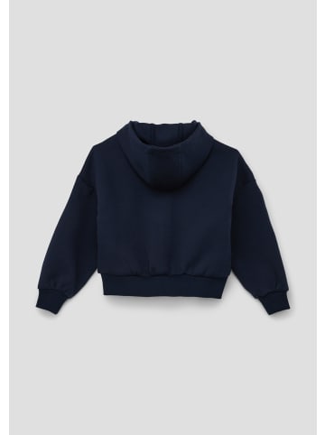 s.Oliver Sweatshirt Jacke langarm in Blau