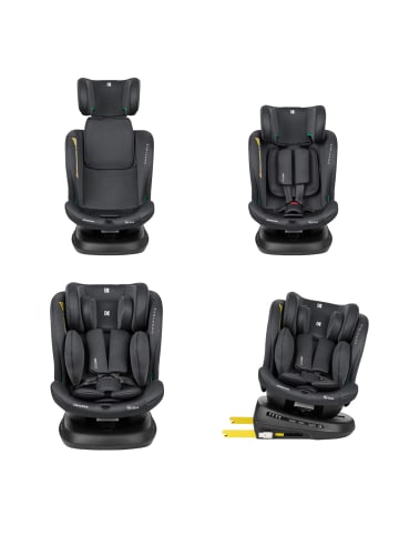 Kikkaboo i-Cruise Isofix (40-150 cm) in grau