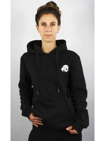 GUGGEN MOUNTAIN Hoodie Uni in Schwarz