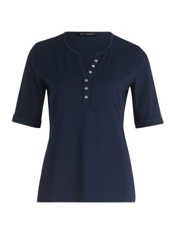 Betty Barclay Basic Shirt mit Knöpfen in dunkelblau
