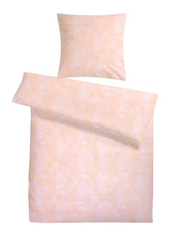 Carpe Sonno Seersucker Bettwäsche in Apricot