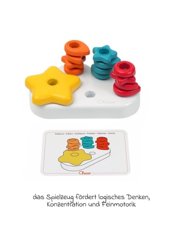 Chicco 16-tlg.-Steckspiel Wolken in multicolored