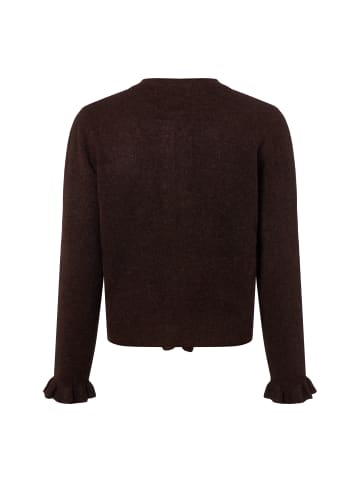 Zero  Strickjacke in schoko - 0001