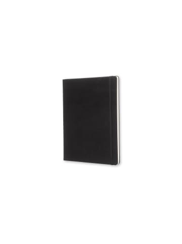 Moleskine Notizbuch mit festem Einband, 70g-Papier, Blanko "Classic" in Schwarz