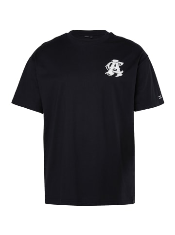 STHUGE Kurzarm T-Shirt in schwarz