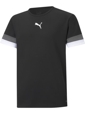 Puma Sportshirt "TeamRISE Jersey Jr" in Schwarz