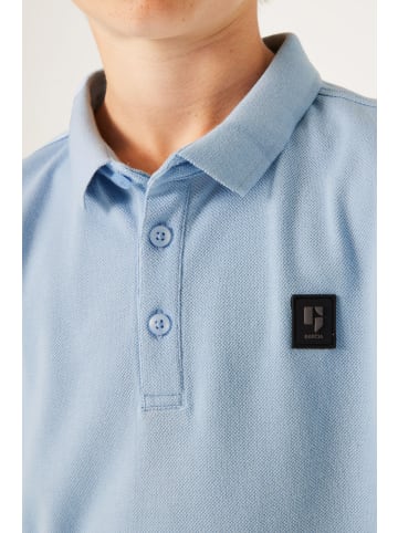 Garcia Poloshirt kurzarm in pale blue